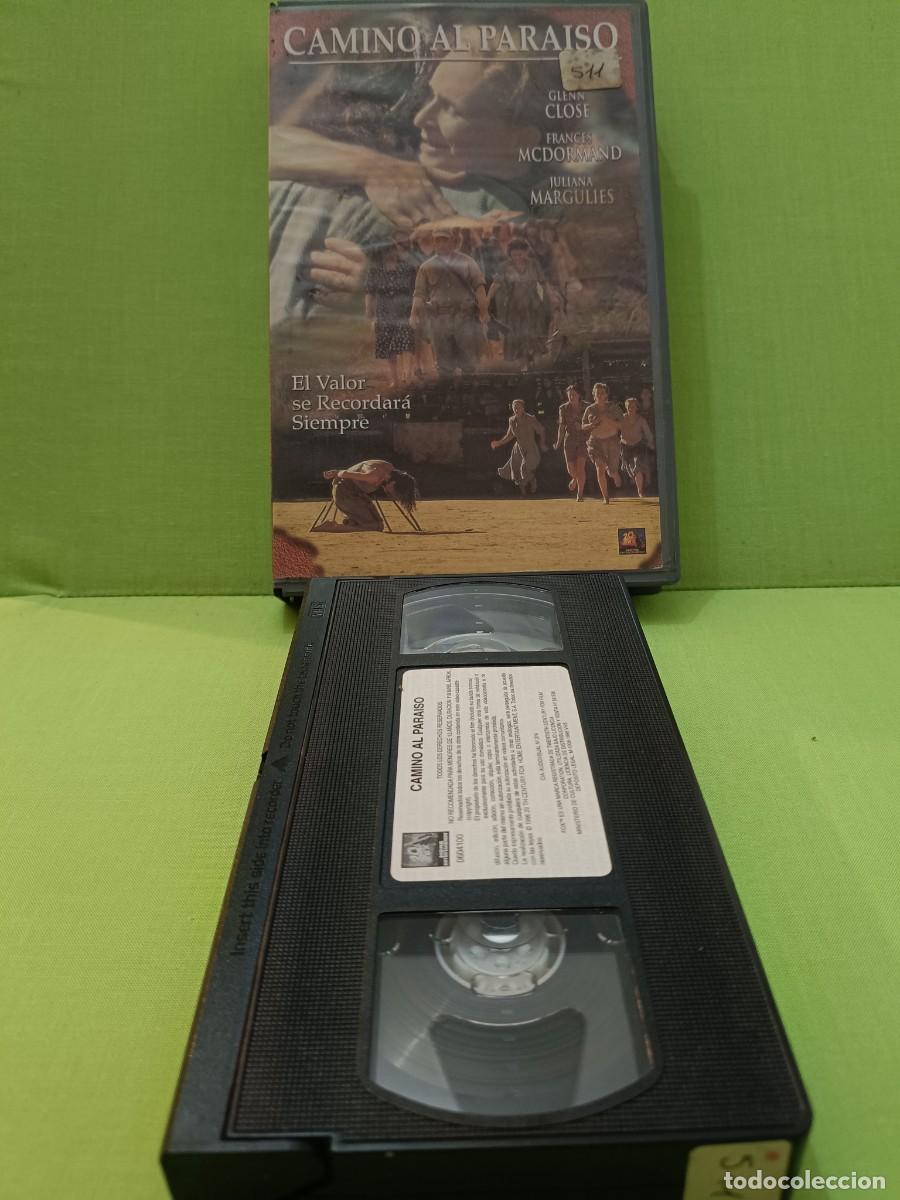 Cine: VHS Camino al para&iacute;so Glenn Close - primera edici&oacute;n video club