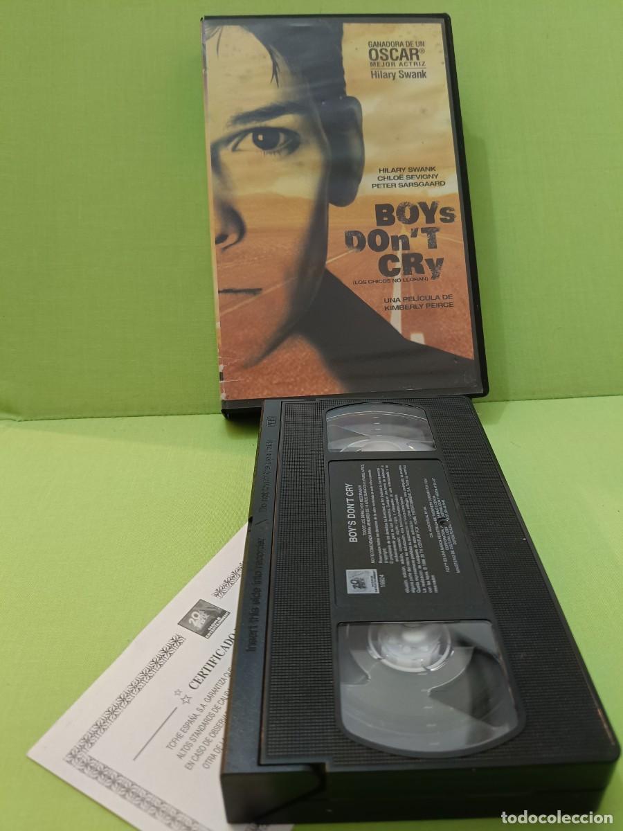 Cine: VHS Boys dont cry Hilary Shank - primera edici&oacute;n video club