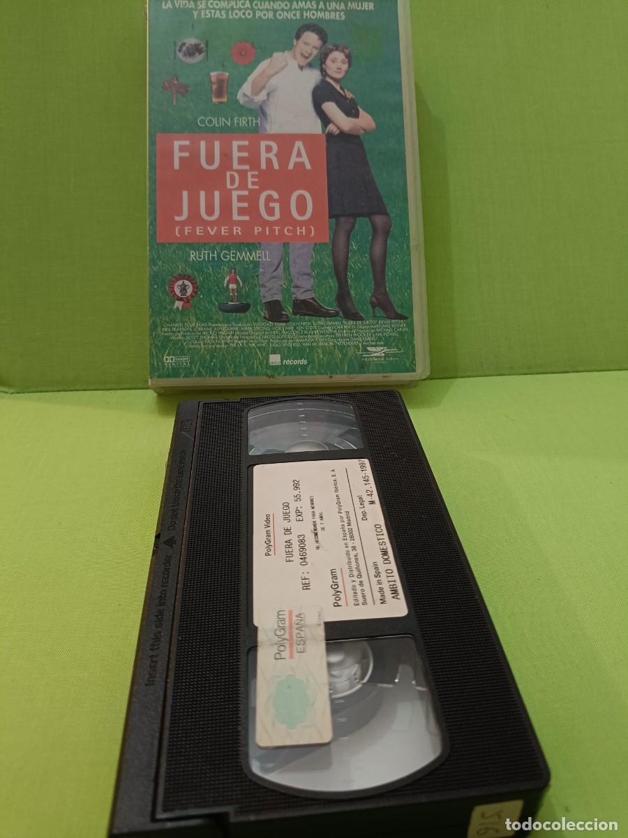 Cine: VHS Fuera de juego Colin Firth - primera edici&oacute;n video club