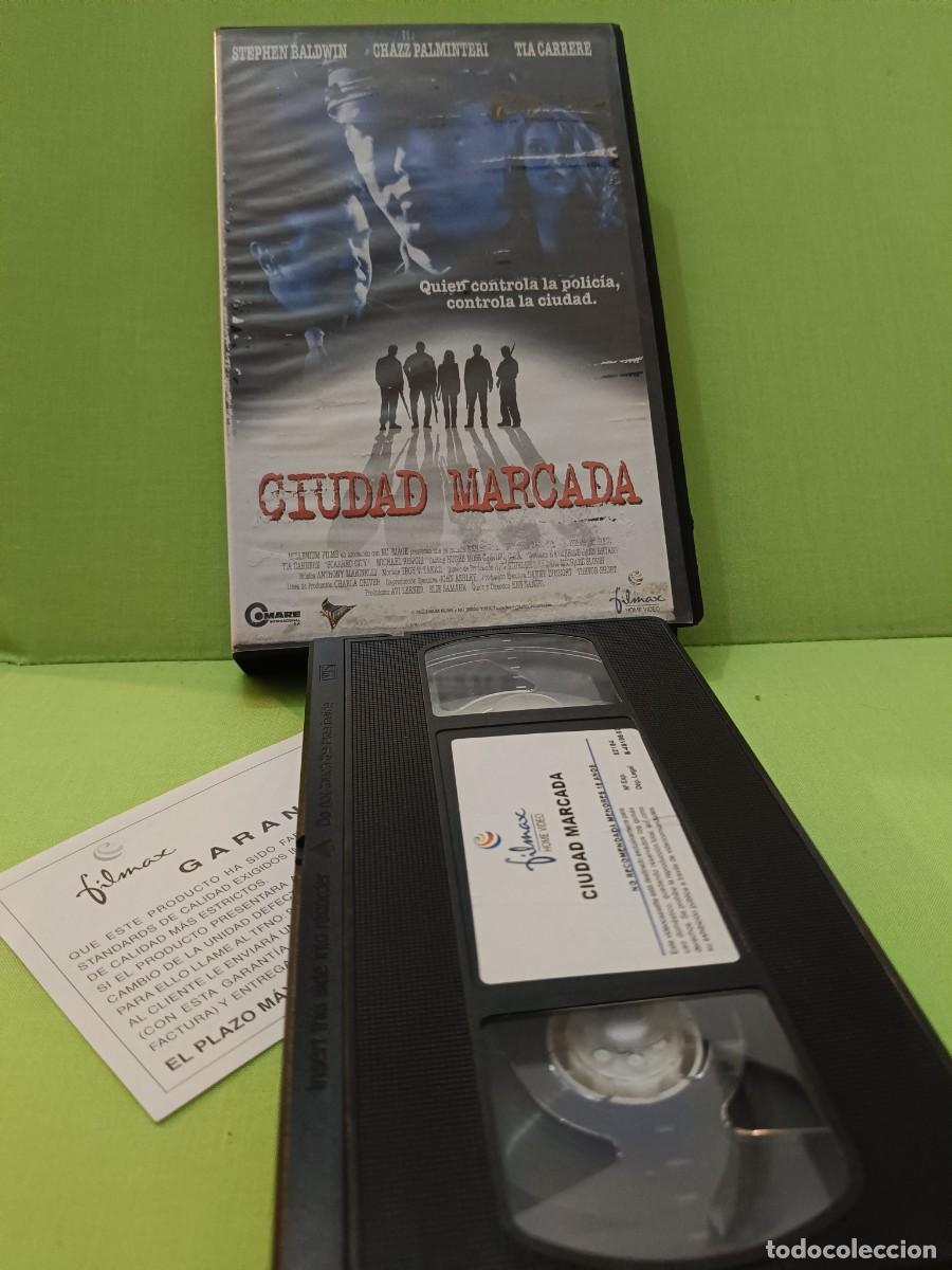 Cine: VHS Ciudad marcada Chazz Palminteri - primera edici&oacute;n video club