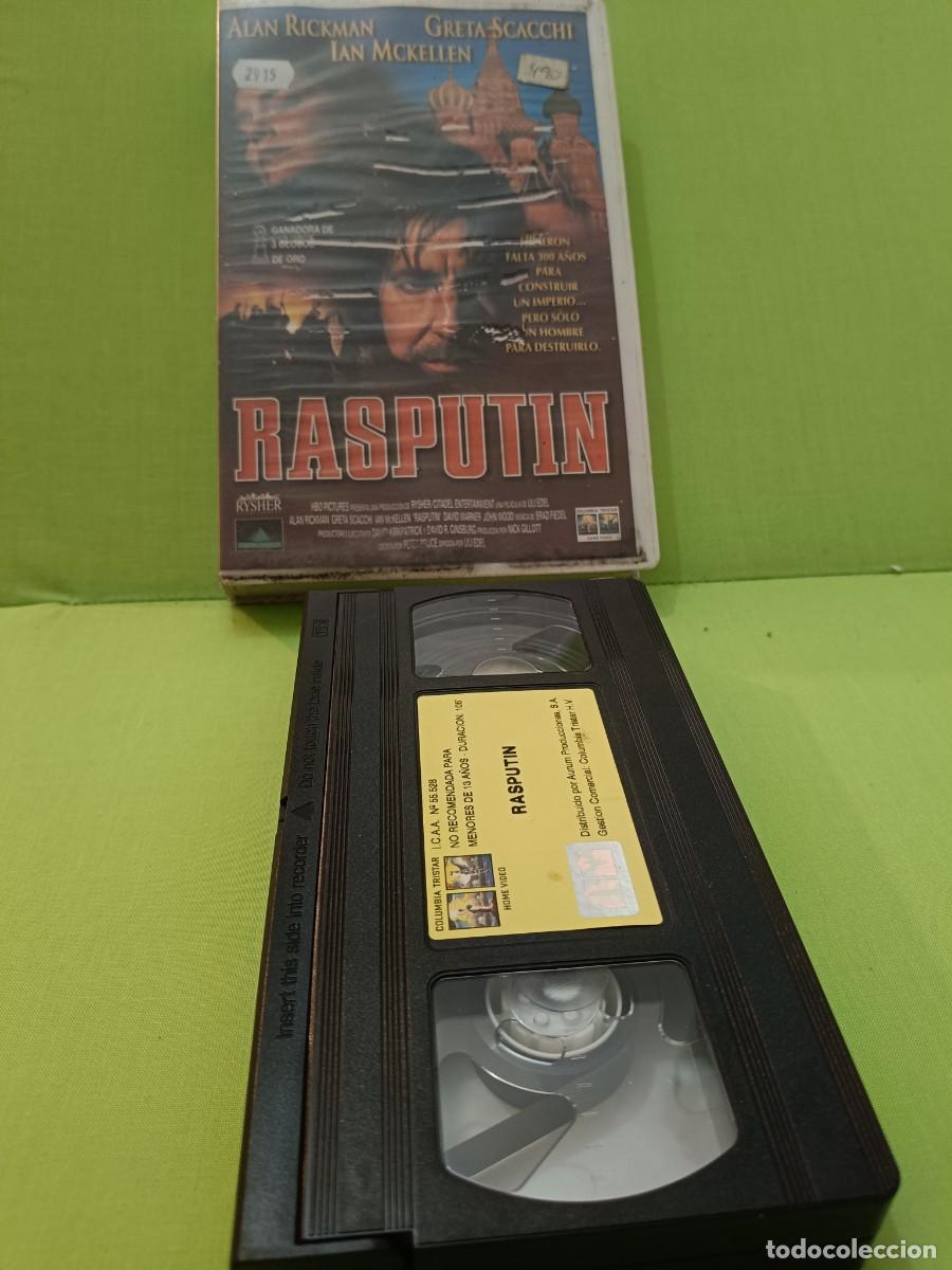 Cine: VHS Rasputin Alan Rickman primera edici&oacute;n video club