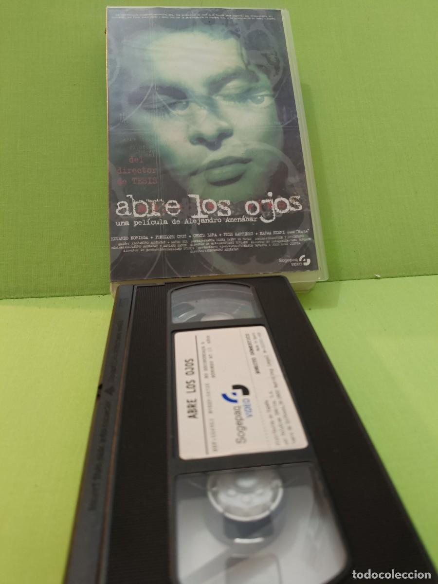 Cine: VHS Abre los ojos Eduardo Noriega primera edici&oacute;n video club
