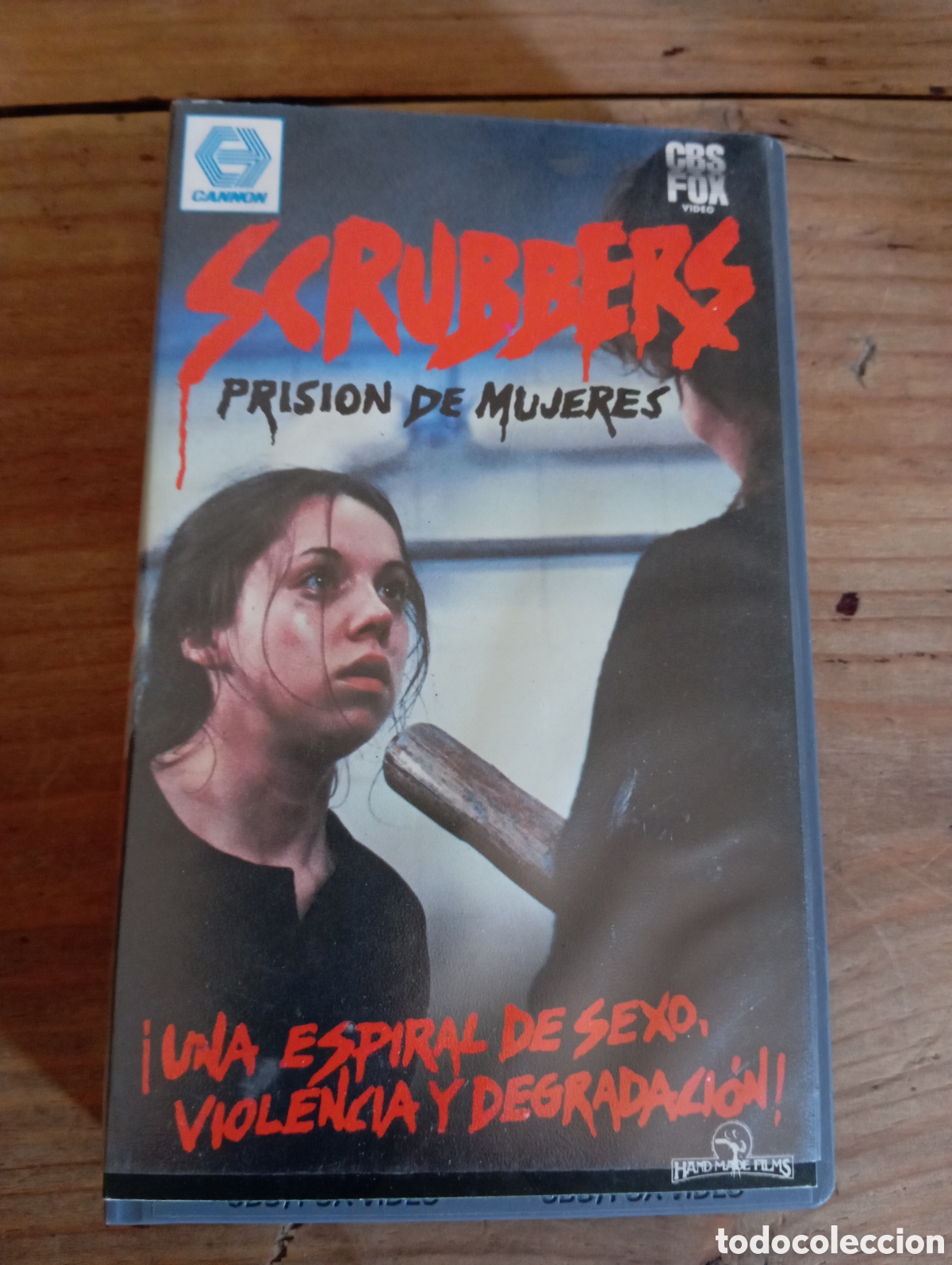 Cine: SCRUBBERS , PRISION DE MUJERES , 1988 / VHS EDICI&Oacute;N VIDEOCLUB.