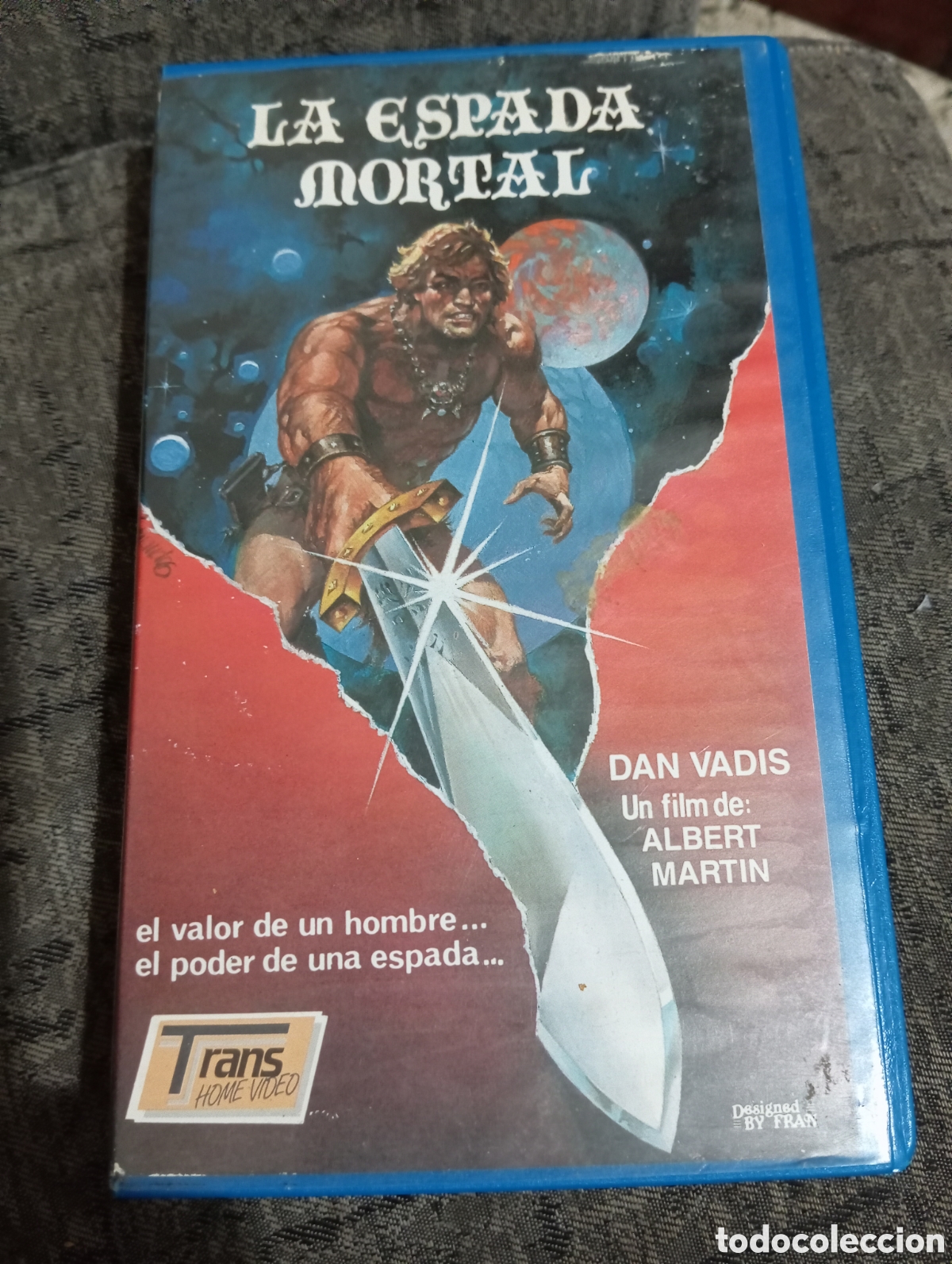 Cine: LA ESPADA MORTAL / VHS EDICI&Oacute;N VIDEOCLUB
