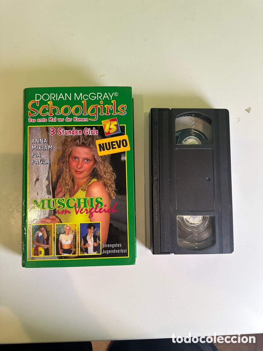 Cine: VHS Dorian McGray Schoolgirls N&ordm; 15 Vintage Edici&oacute;n Alemana Coleccionismo