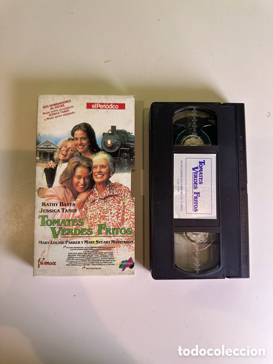 Kino: VHS Tomates Verdes Fritos Fried Green Tomatoes Kathy Bates Jessica Tandy