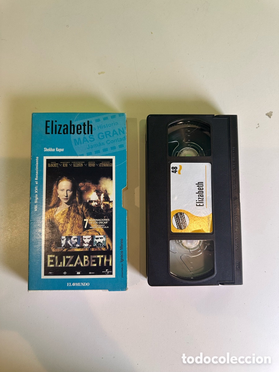 Kino: VHS Elizabeth Cate Blanchett Edici&oacute;n El Mundo Colecci&oacute;n Cine Hist&oacute;rico