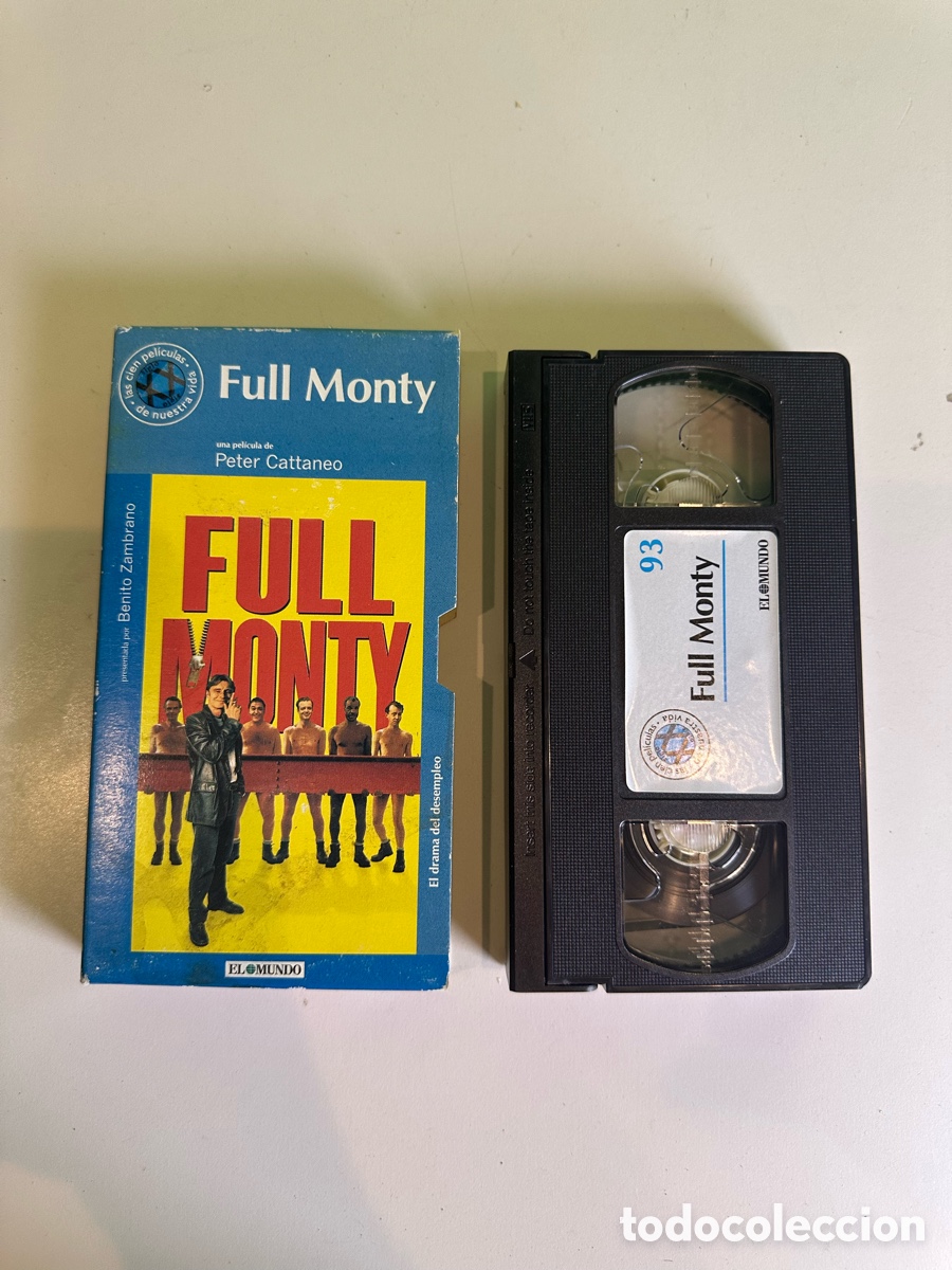 Kino: VHS Full Monty El Desnudo Colecci&oacute;n El Mundo Peter Cattaneo