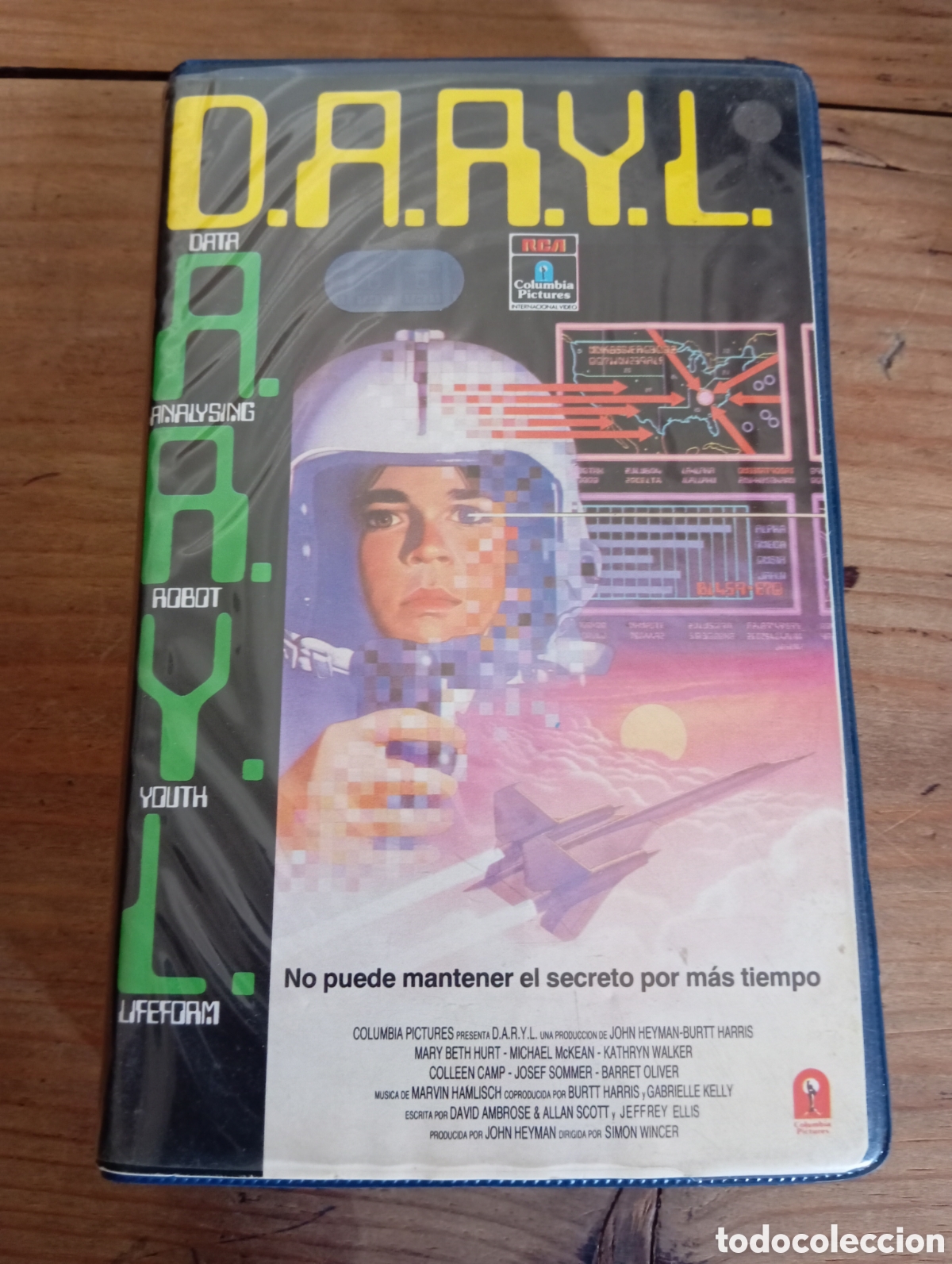 Cine: D.A.R.Y.L. , 1985 / VHS 1 EDICION VIDEOCLUB.