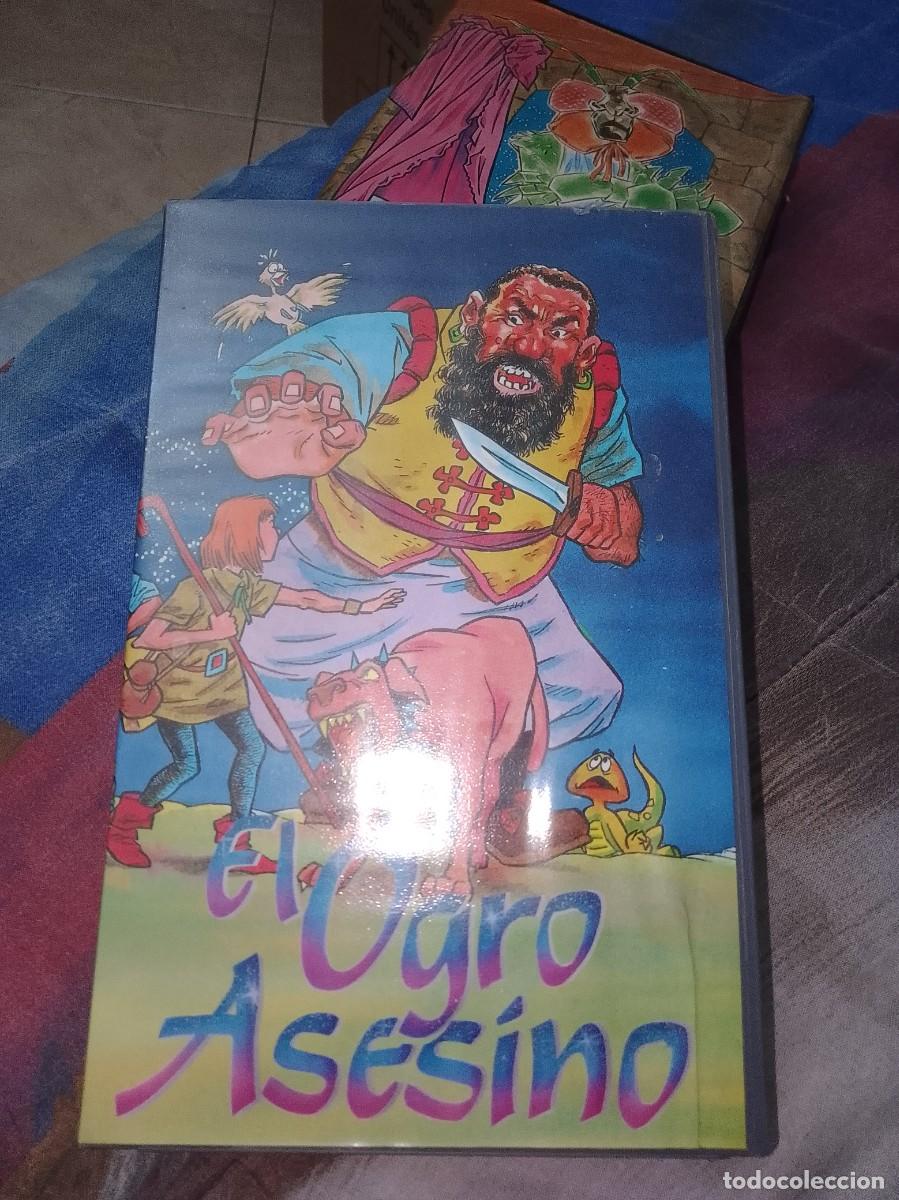 Cine: El ogro asesino vhs caja grande rrareza