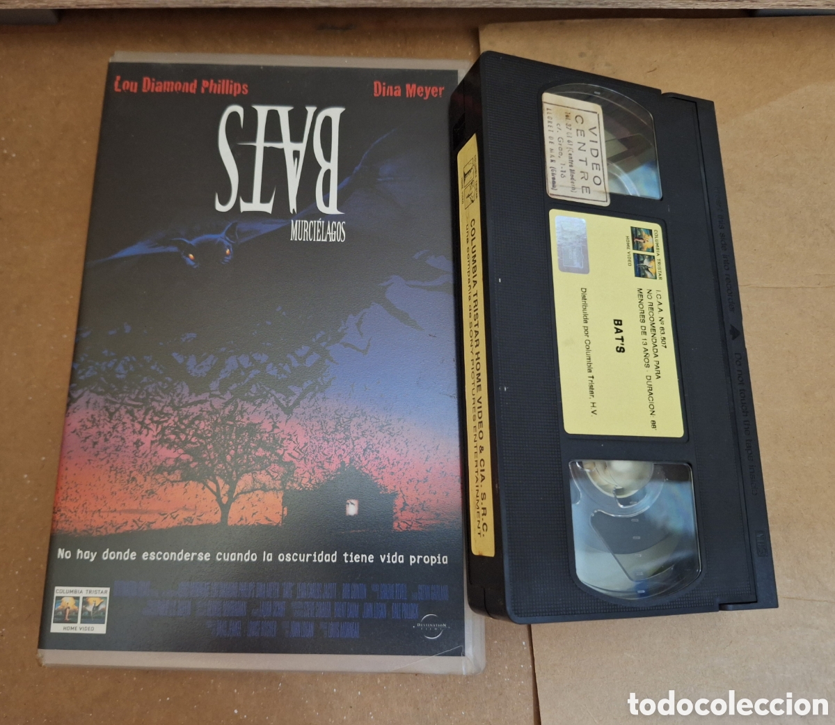 Cine: Bats VHS Terror Caja Grande