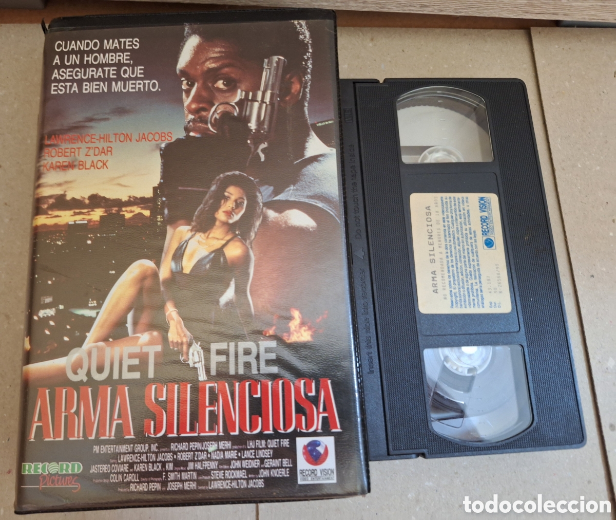 Cine: Arma Silenciosa VHS Thriller