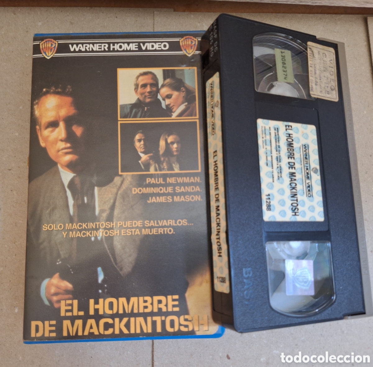 Cine: El Hombre de Mackintosh VHS Thriller