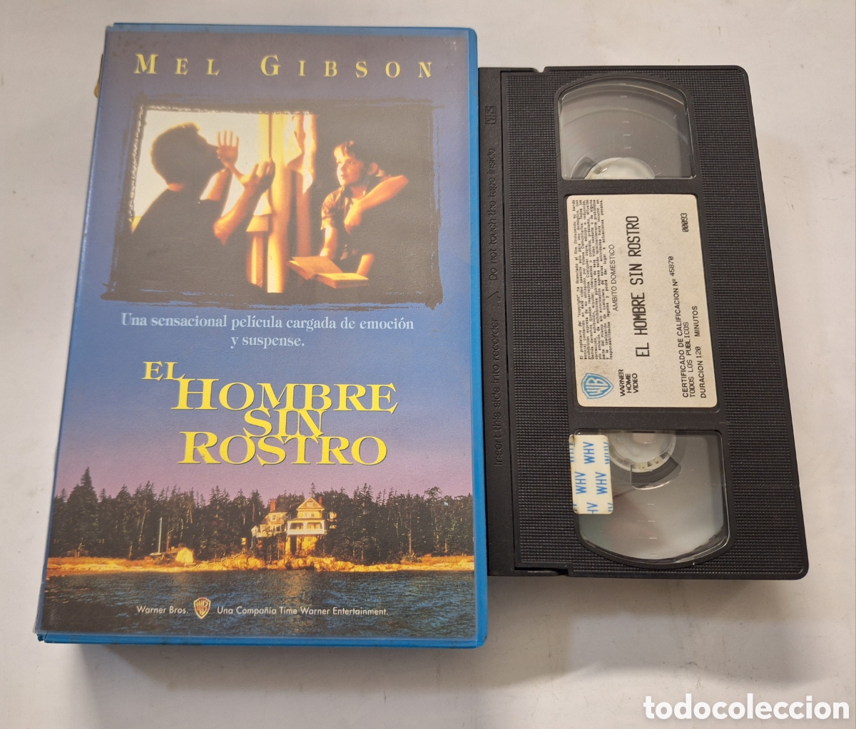 Cine: El Hombre sin Rostro VHS Drama