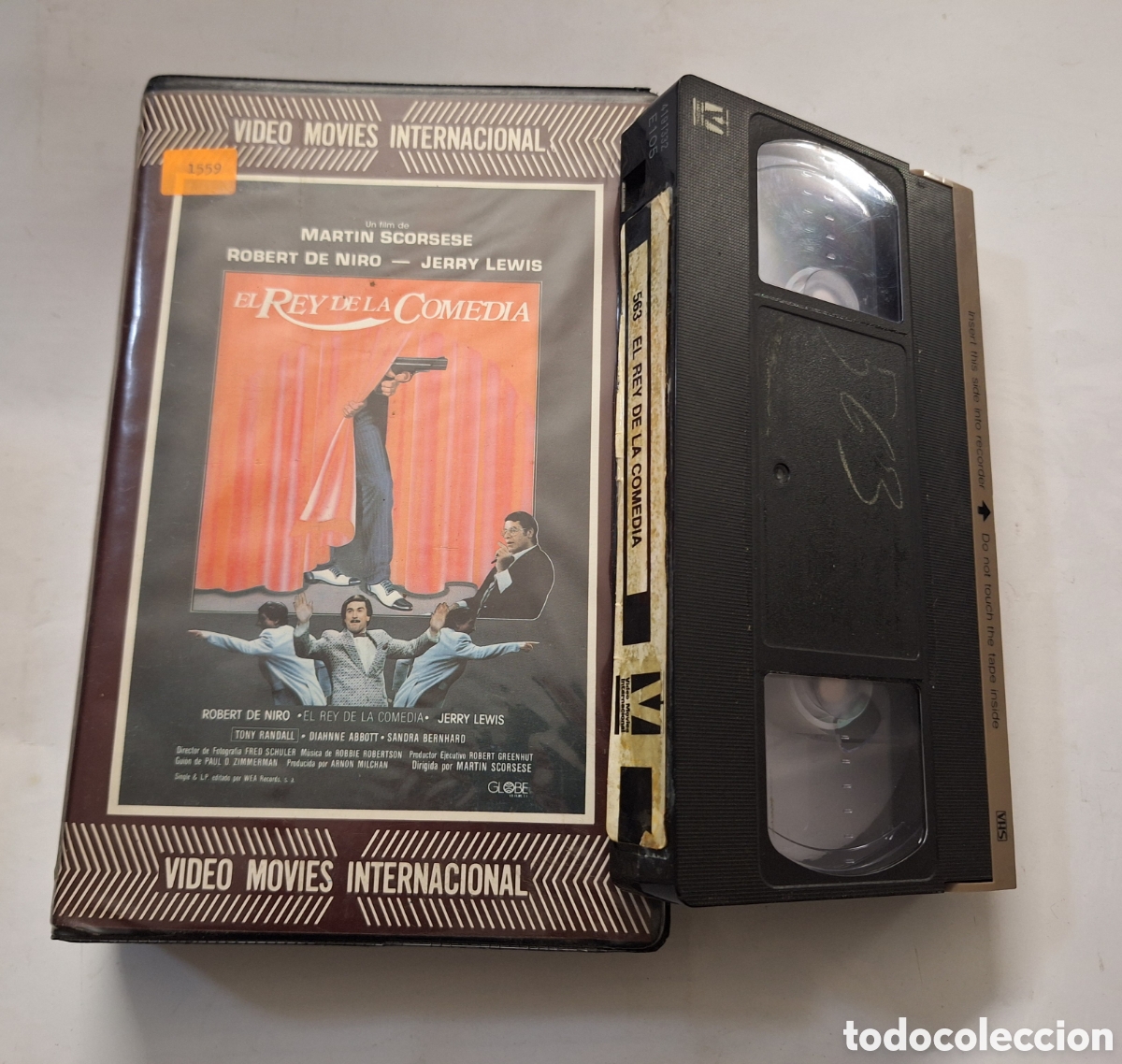 Cine: El Rey de la Comedia VHS Robert deniro
