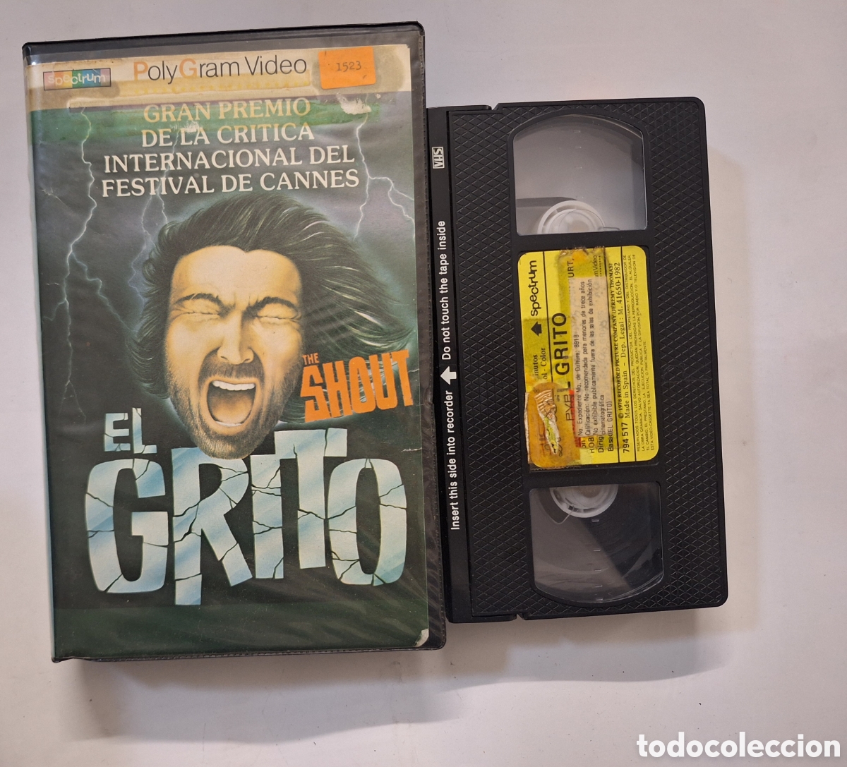 Cine: El Grito VHS Descatalogada