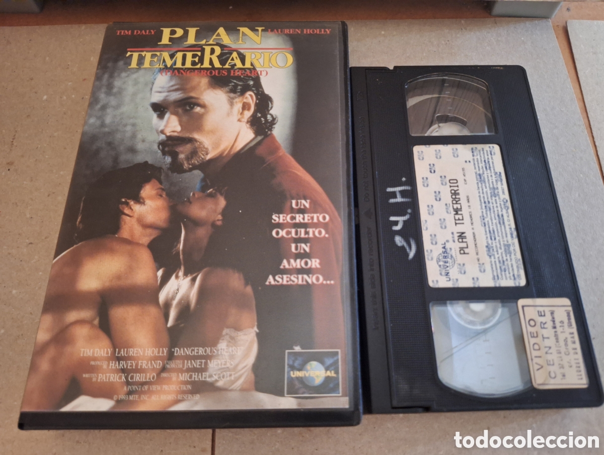 Cine: Plan Temerario VHS Thriller