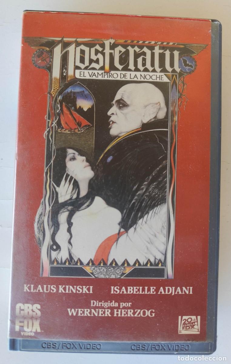 Cine: VHS - NOSFERATU, VAMPIRO DE LA NOCHE (WERNER HERZOG,1979) - KLAUS KINSKI - ISABELLE ADJANI - 1&ordf; ED.