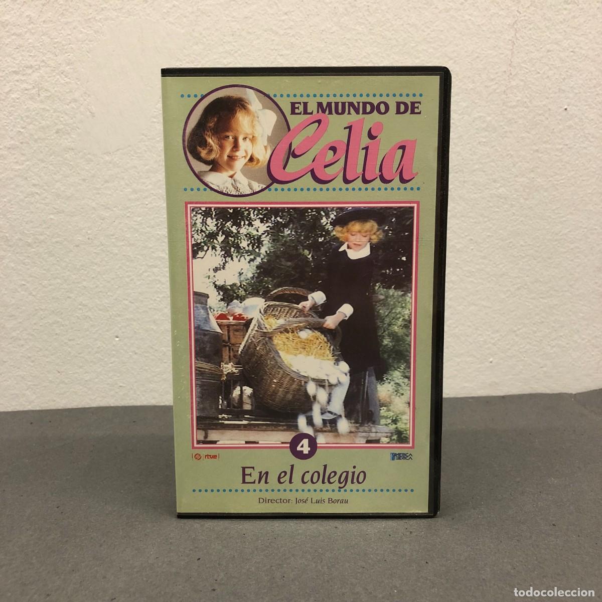 Kino: EL MUNDO DE CELIA - 4. EN EL COLEGIO - JOS&Eacute; LUIS BORAU - VHS - RTVE - 60 MINUTOS - 43034 / 722