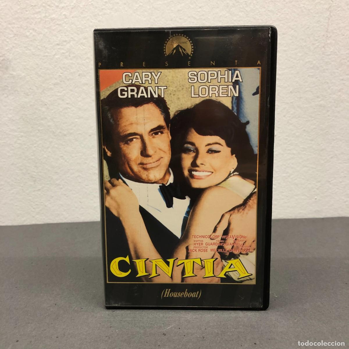 Cine: CINTIA - CARY GRANT, SOPHIA LOREN - VHS - PARAMOUNT - HOUSEBOAT - 105 MIN. - 453009 / 724