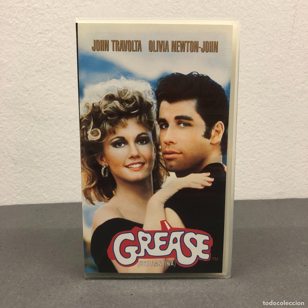 Cine: GREASE - JOHN TRAVOLTA, OLIVIA NEWTON-JOHN - RANDAL KLEISER - VHS - 106 MIN. - 11344 / 730