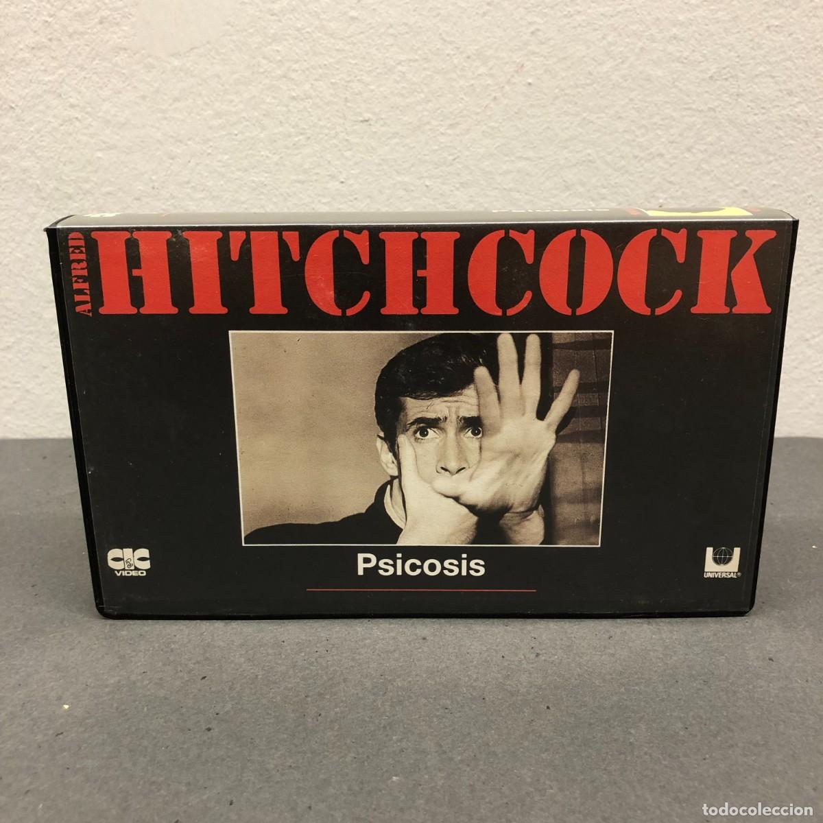 Cine: PSICOSIS - ALFRED HITCHCOCK - VHS - UNIVERSAL - CIC VIDEO - 108 MIN. - 11363 / 737