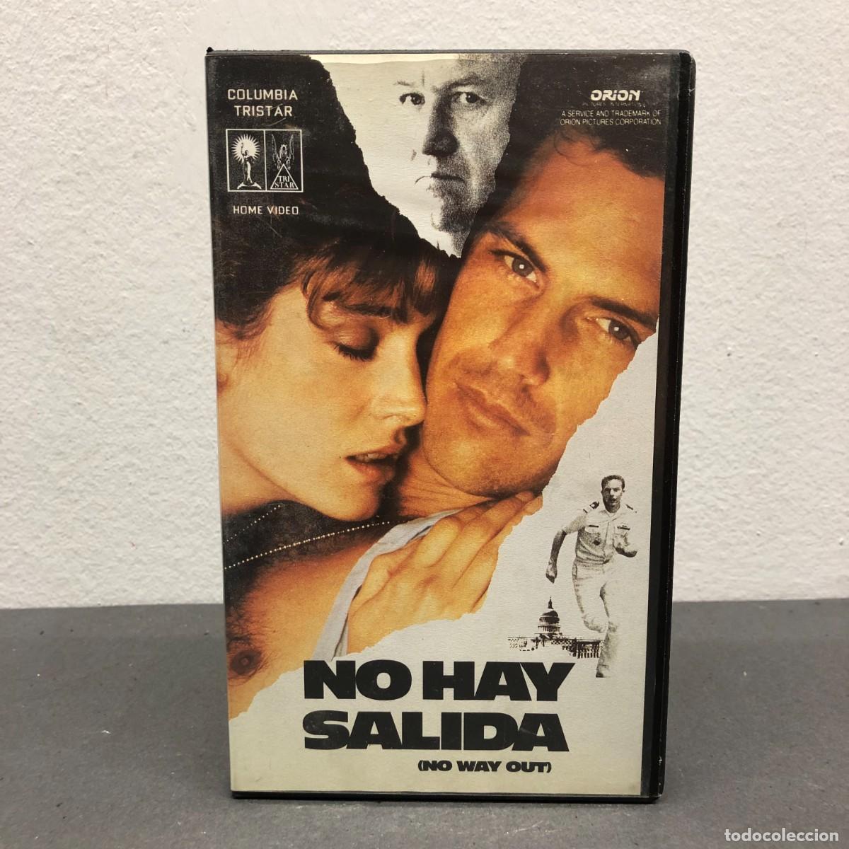 Cine: NO HAY SALIDA - ROGER DONALDSON - VHS - ORION PICTURES - GRANDES EXITOS - 110 MIN. - 30.257 / 744