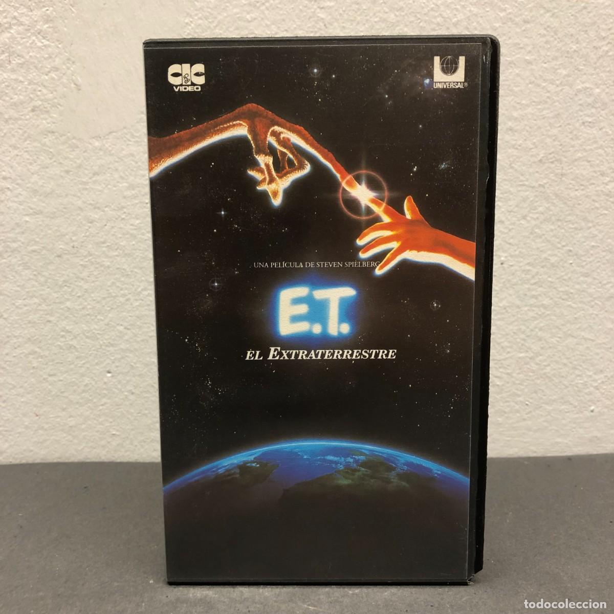 Cine: E.T. EL EXTRATERRESTRE - STEVEN SPIELBERG - VHS - GRANDES EXITOS DE HOLLYWOOD - 110 MIN. / 749