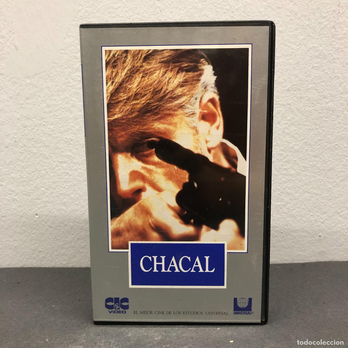 Cinema: CHACAL - FRED ZINNEMANN - VHS - CIC VIDEO - 133 MIN. - 14.419 / 753