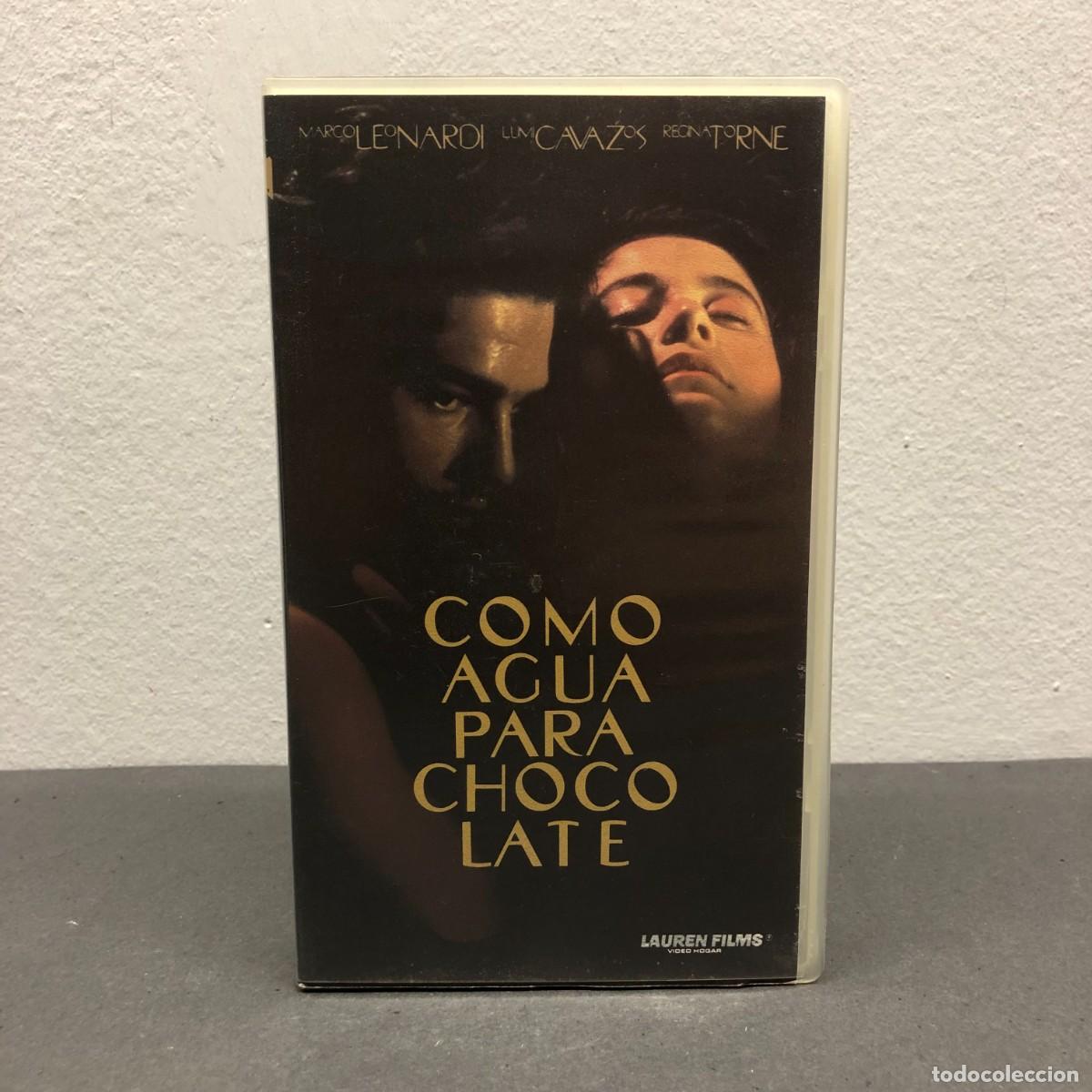 Cinema: COMO AGUA PARA CHOCOLATE - MARCO LEONARDI - VHS - LAUREN FILMS - 116 MIN. - 42.565 / 756
