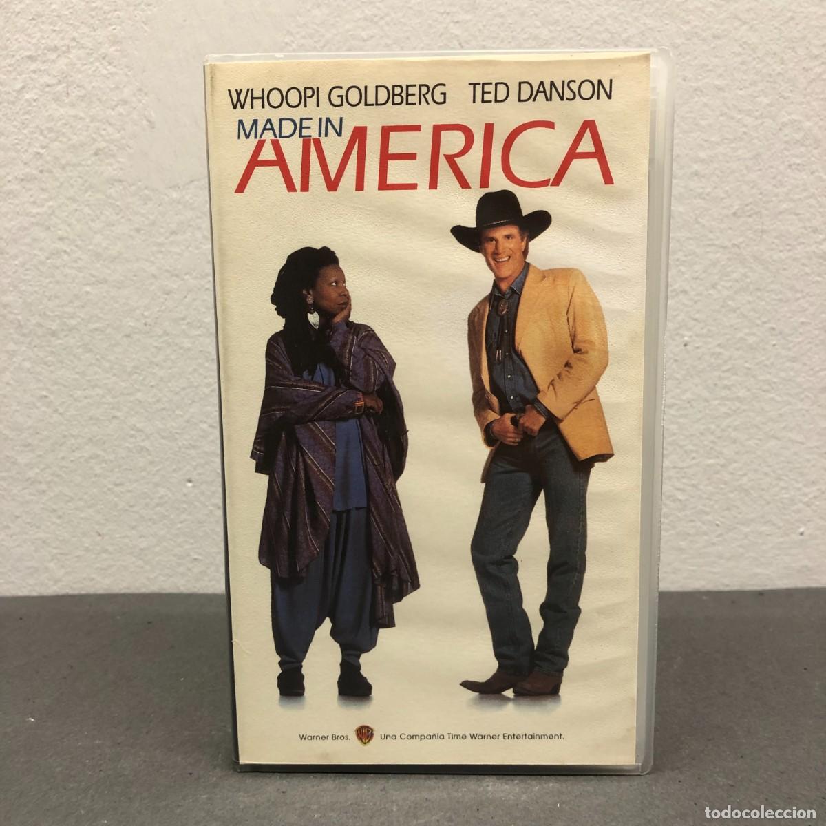 Cinema: MADE IN AMERICA - WHOOPI GOLDBERG, TED DANSON - VHS - WARNER BROS - 111 MIN. - 43.840 / 757