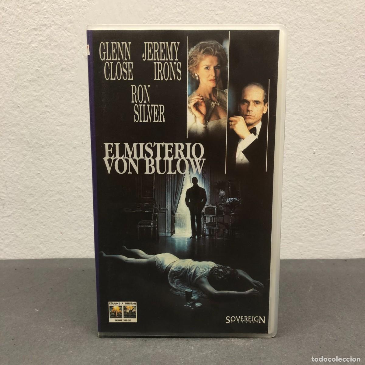 Cinema: EL MISTERIO VON BULOW - GLENN CLOSE, JEREMY IRONS - VHS - SOVEREIGN - 106 MIN. - 38.520 / 758