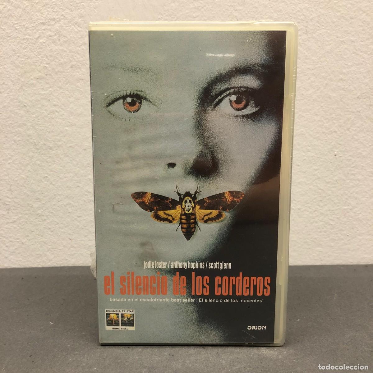 Cinema: EL SILENCIO DE LOS CORDEROS - JODIE FOSTER, ANTHONY HOPKINS - VHS - 12819 - PRECINTADO / 759