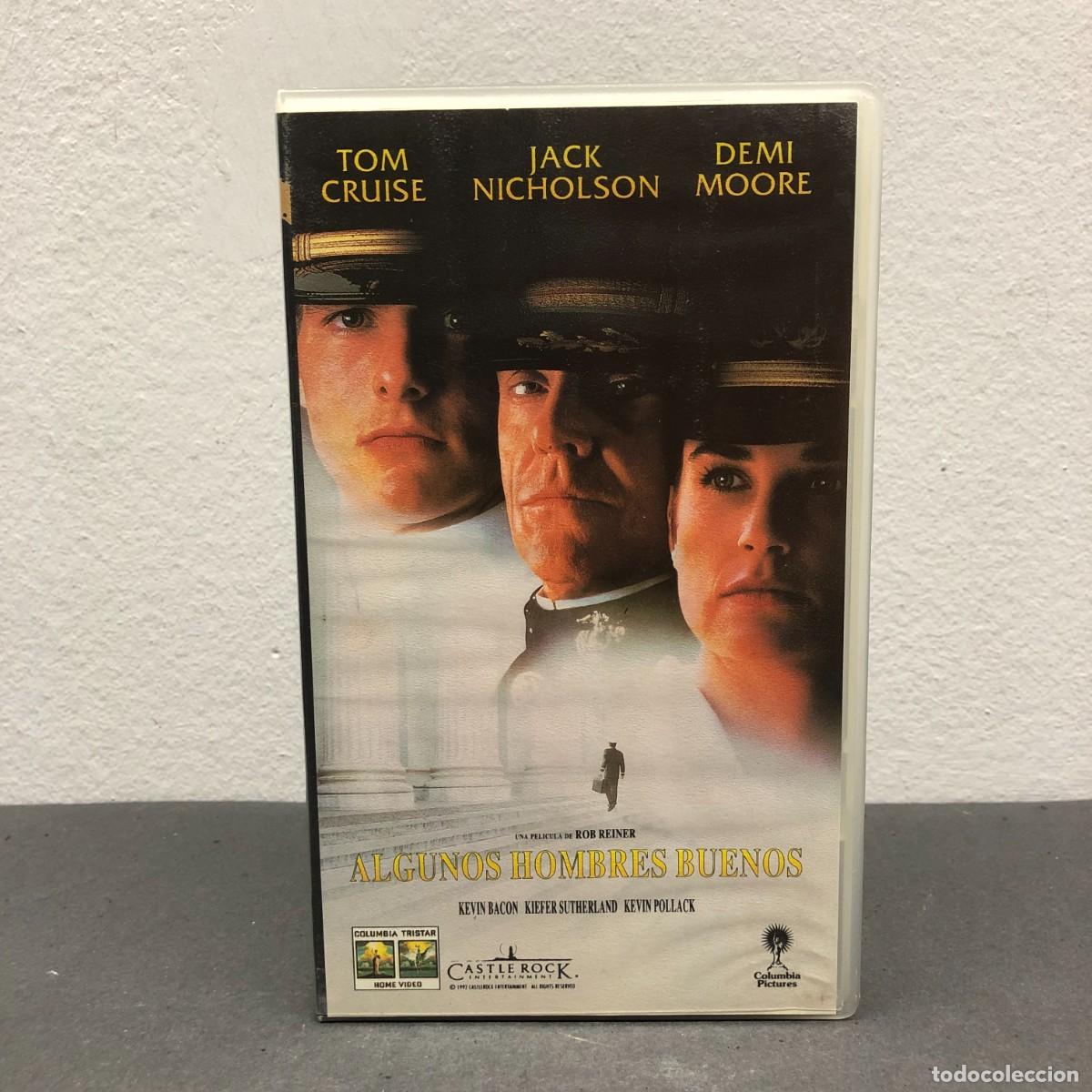 Cinema: ALGUNOS HOMBRES BUENOS - ROB REINER - TOM CRUISE - VHS - COLUMBIA - 141 MIN. - 42.567 / 761