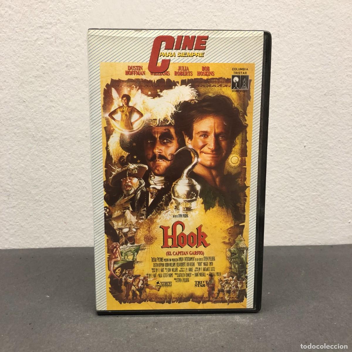 Cine: HOOK (EL CAPITAN GARFIO) - STEVEN SPIELBERG - VHS - CINE PARA SIEMPRE - 145 MIN. - 40.688 / 762