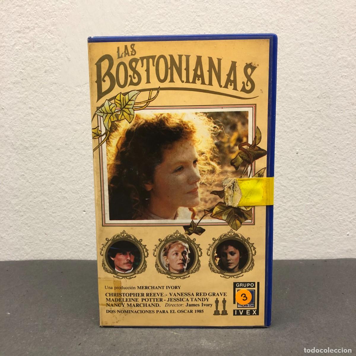Cine: LAS BOSTANIANAS - JAMES IVORY - VHS - GRUPO IVEX - 117 MINUTOS - 23.699 - PRECINTADO / 765