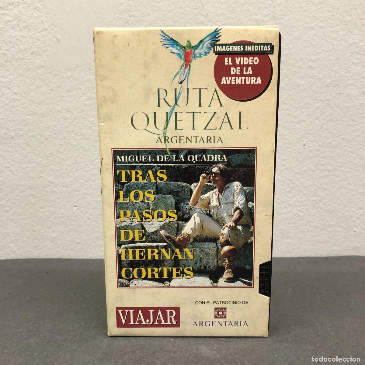 Cine: RUTA QUETZAL ARGENTINA - TRAS LOS PASOS DE HERNAN CORTES - VIAJAR - VHS - 30 MIN. - 31266 / 770