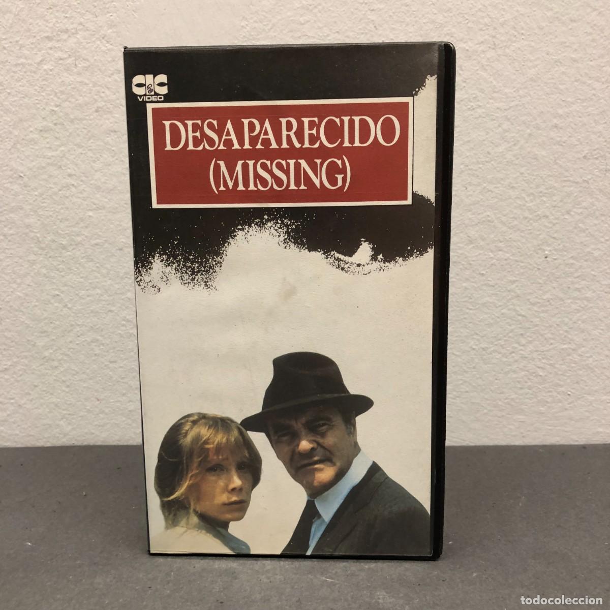 Cine: DESAPARECIDO (MISSING) - COSTA-GAVRAS - VHS - UNIVERSAL CITY STUDIO - 117 MIN. - 12.787 / 772