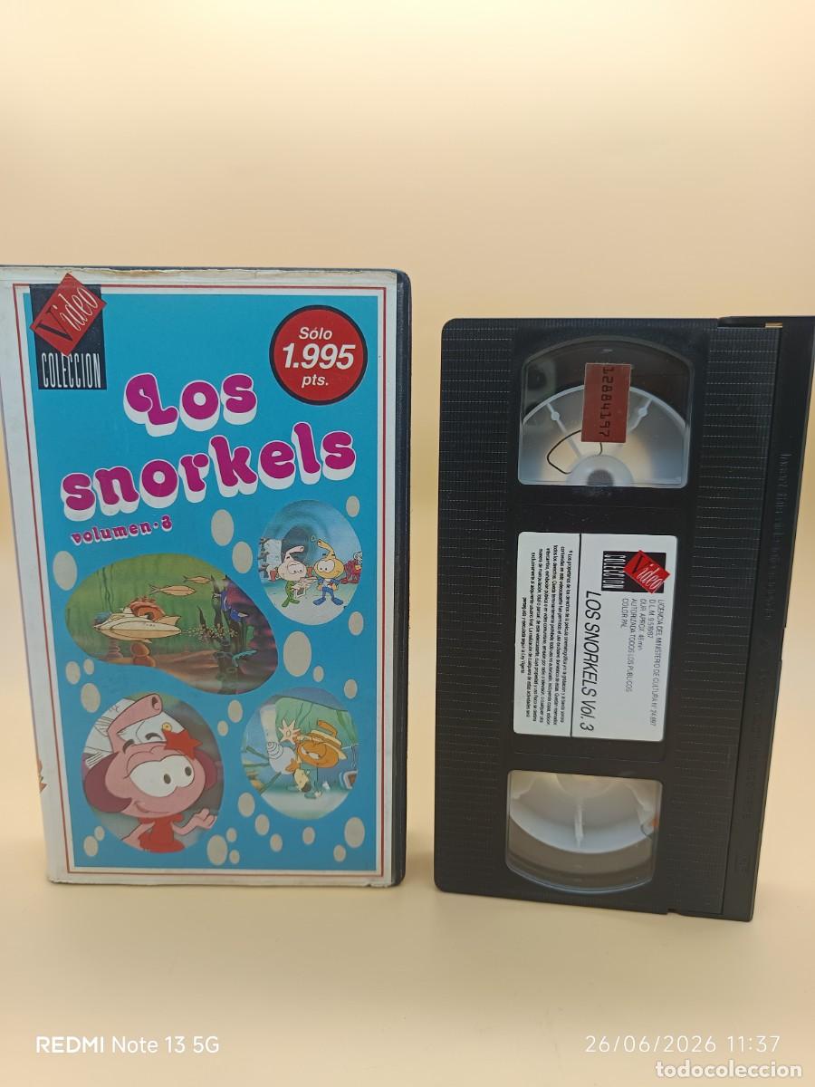 Cine: VHS-LOS SNORKELS VOLUMEN-3