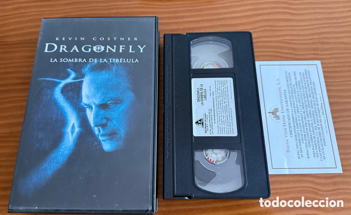 Cine: Dragonfly de Kevin Costner VHS Edici&oacute;n Videoclub