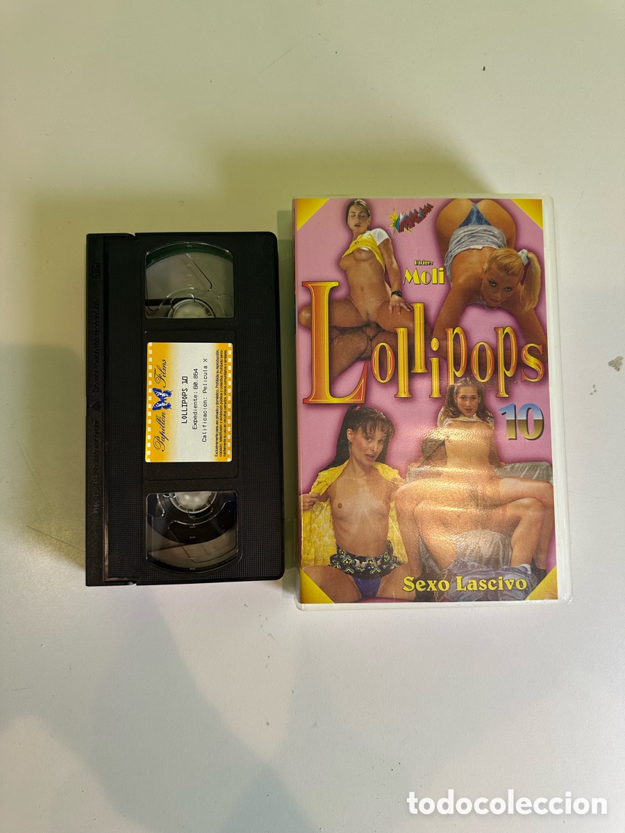 Cine: VHS Original Lollipops 10 Private Film &ndash; Edici&oacute;n Vintage para Coleccionistas