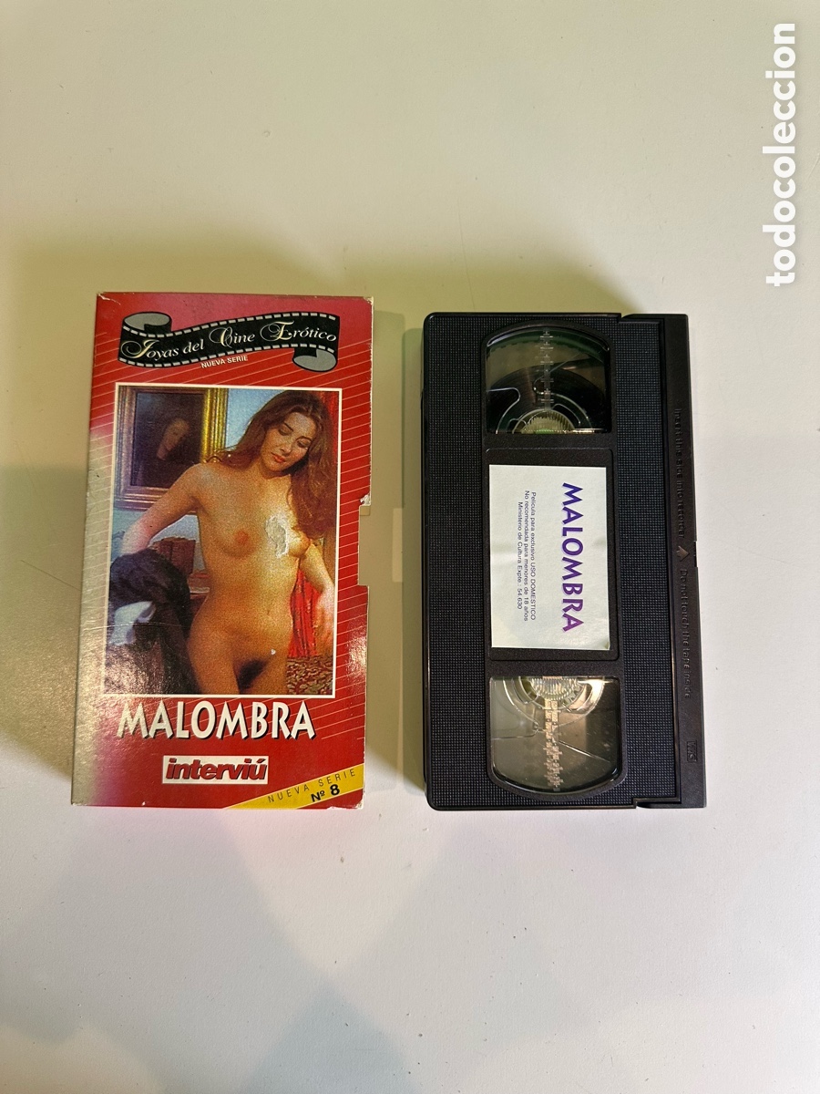 Cine: VHS Original Malombra &ndash; Intervi&uacute; &ndash; Cine Er&oacute;tico Vintage de Colecci&oacute;n