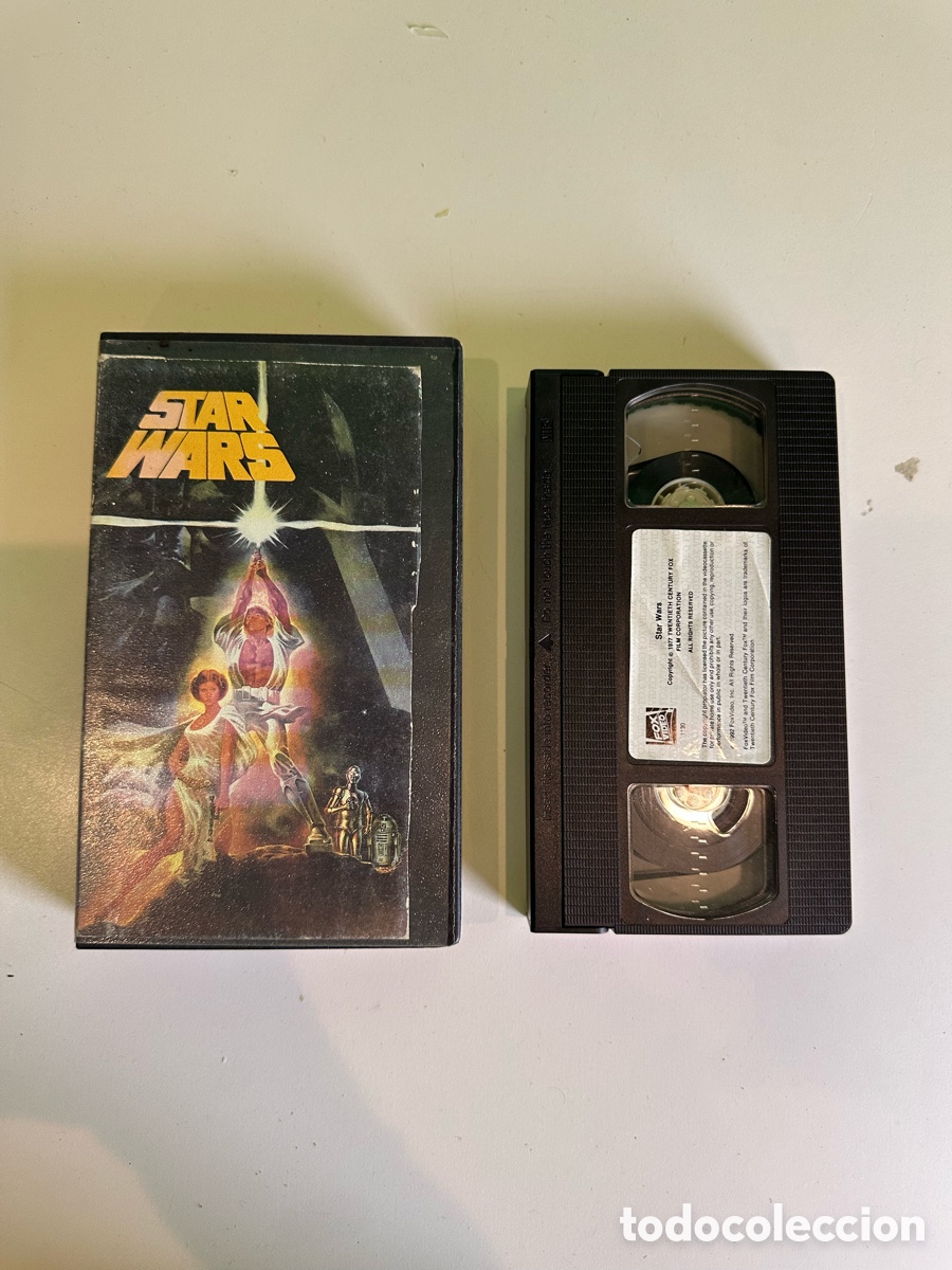 Cine: VHS Original Star Wars (1977) &ndash; Edici&oacute;n 20th Century Fox &ndash; Coleccionista