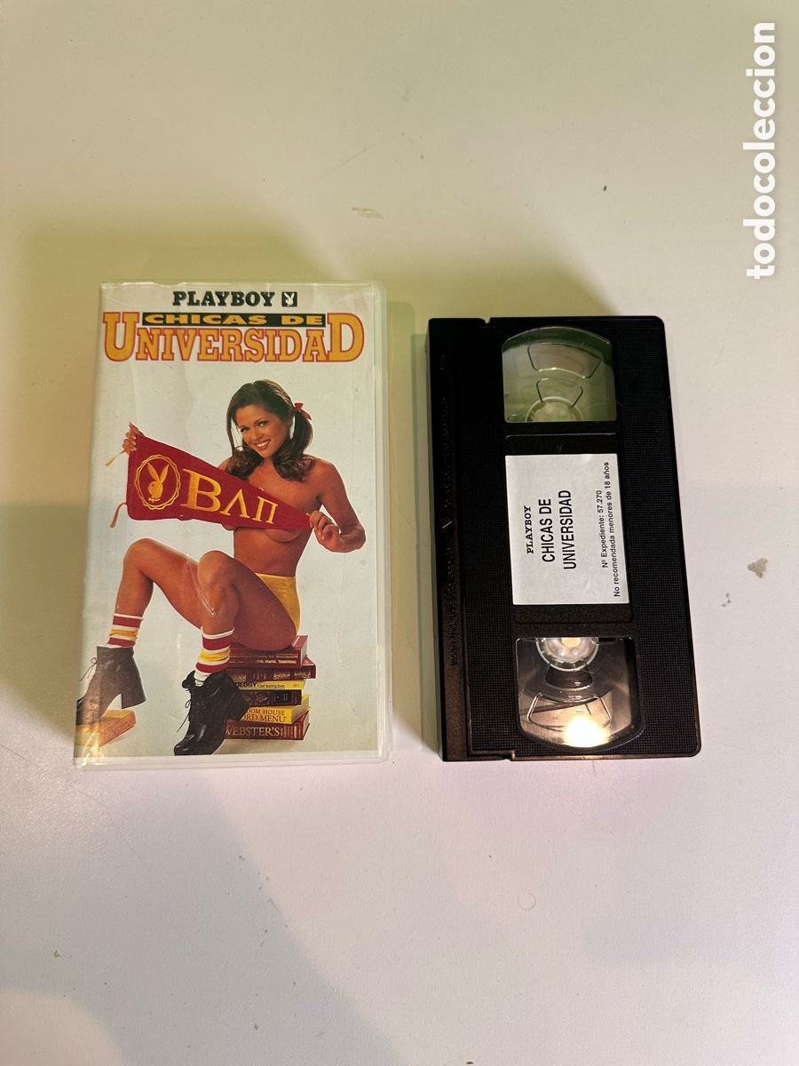 Cine: VHS Original Playboy &ndash; Chicas de Universidad &ndash; Edici&oacute;n Vintage de Colecci&oacute;n