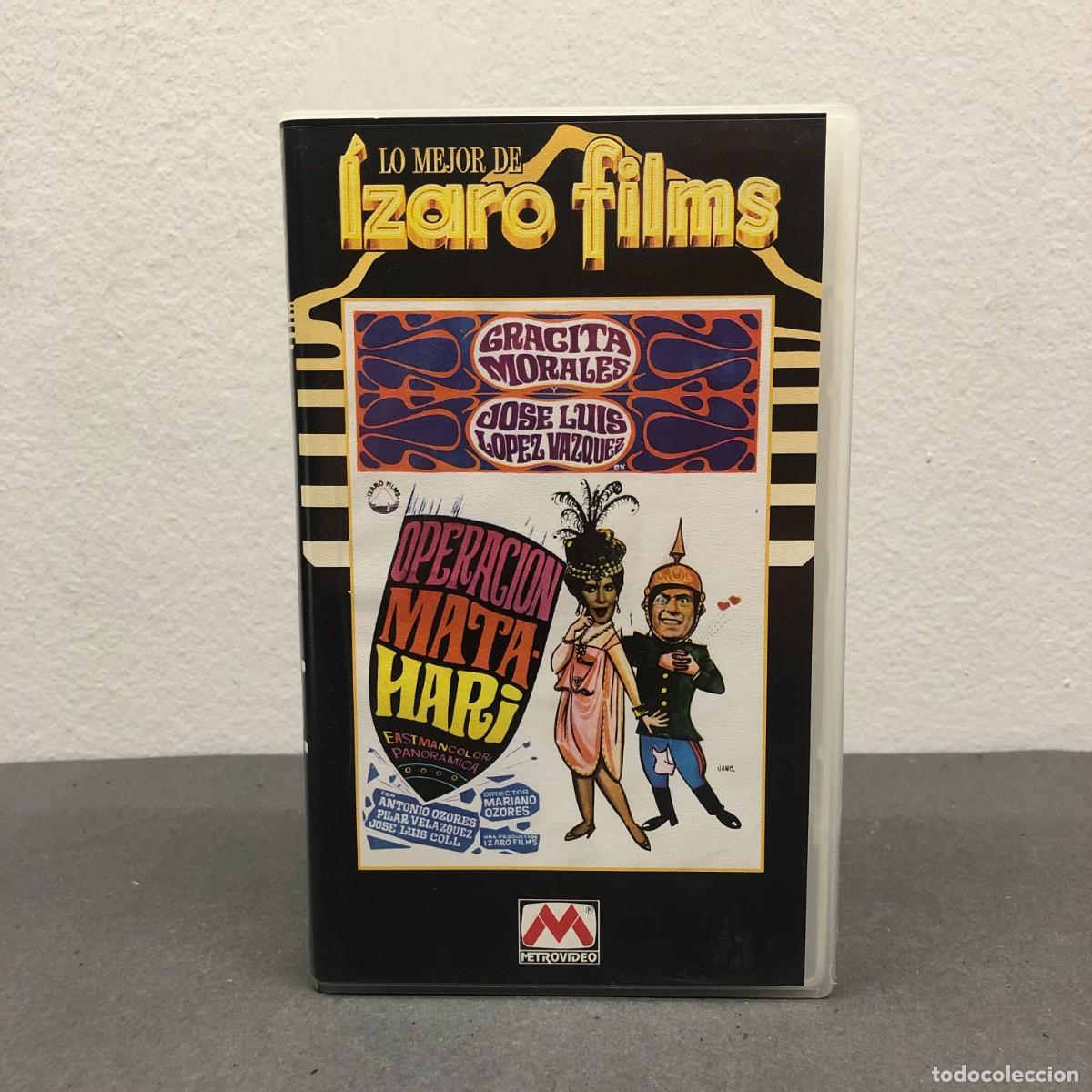 Cine: OPERACION MATA-HARI - GRACITA MORALES, JOSE LUIS LOPEZ - VHS - LO MEJOR DE IZARO FILMS - 41009 / 779