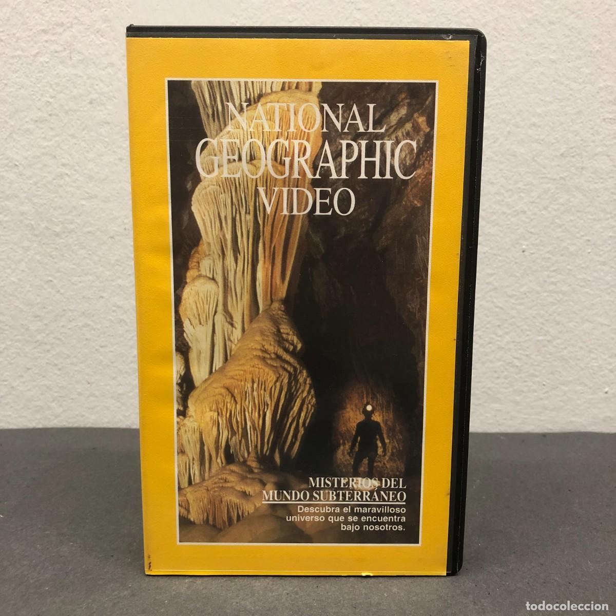 Cine: NATIONAL GEOGRAPHIC VIDEO - MISTERIOS DEL MUNDO SUBTERR&Aacute;NEO - VHS - TRIPICTURES - 46.997 / 787