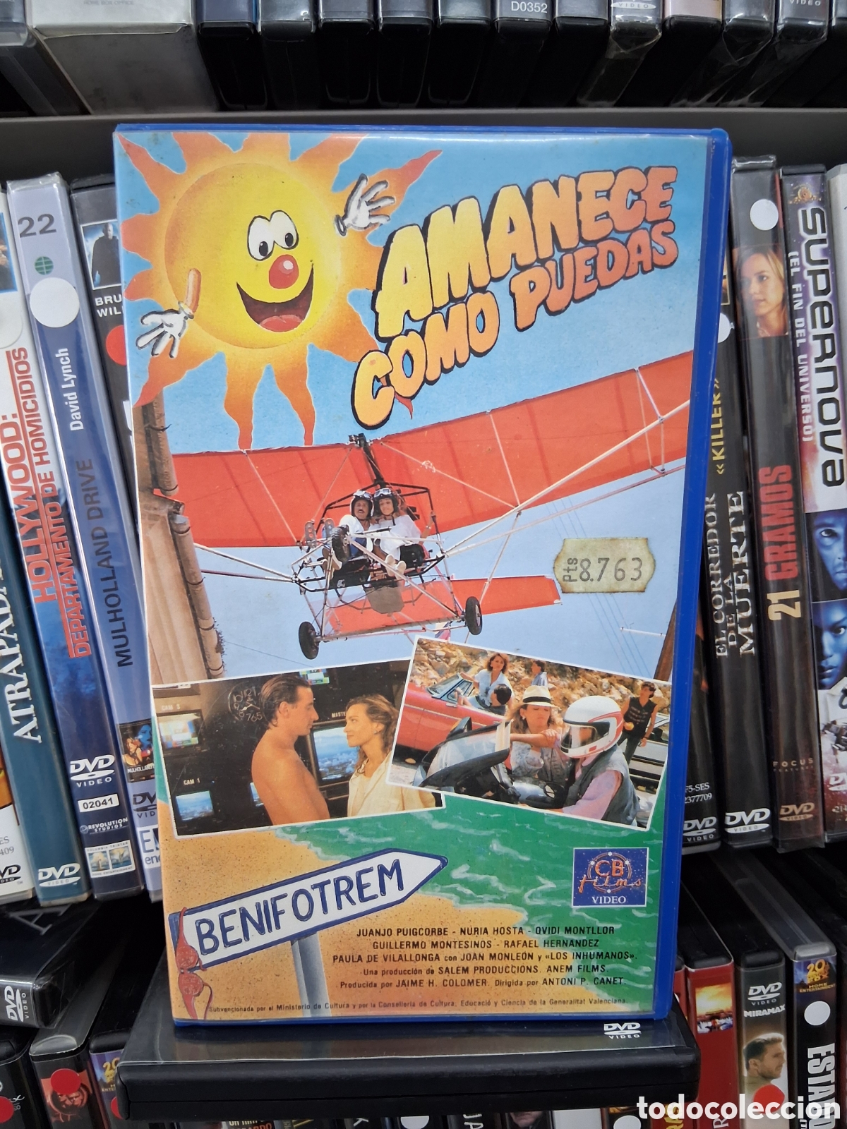 Cine: Amanece como puedas VHS