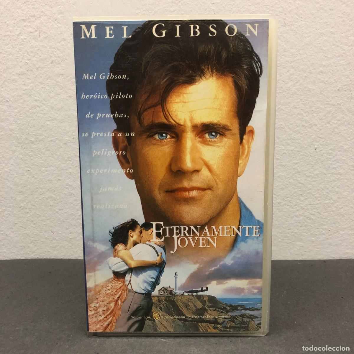 Cine: ETERNAMENTE JOVEN - MEL GIBSON - STEVE MINER - VHS - WARNER BROS - 102 MIN. - 1993 - SHV 12571 / 796