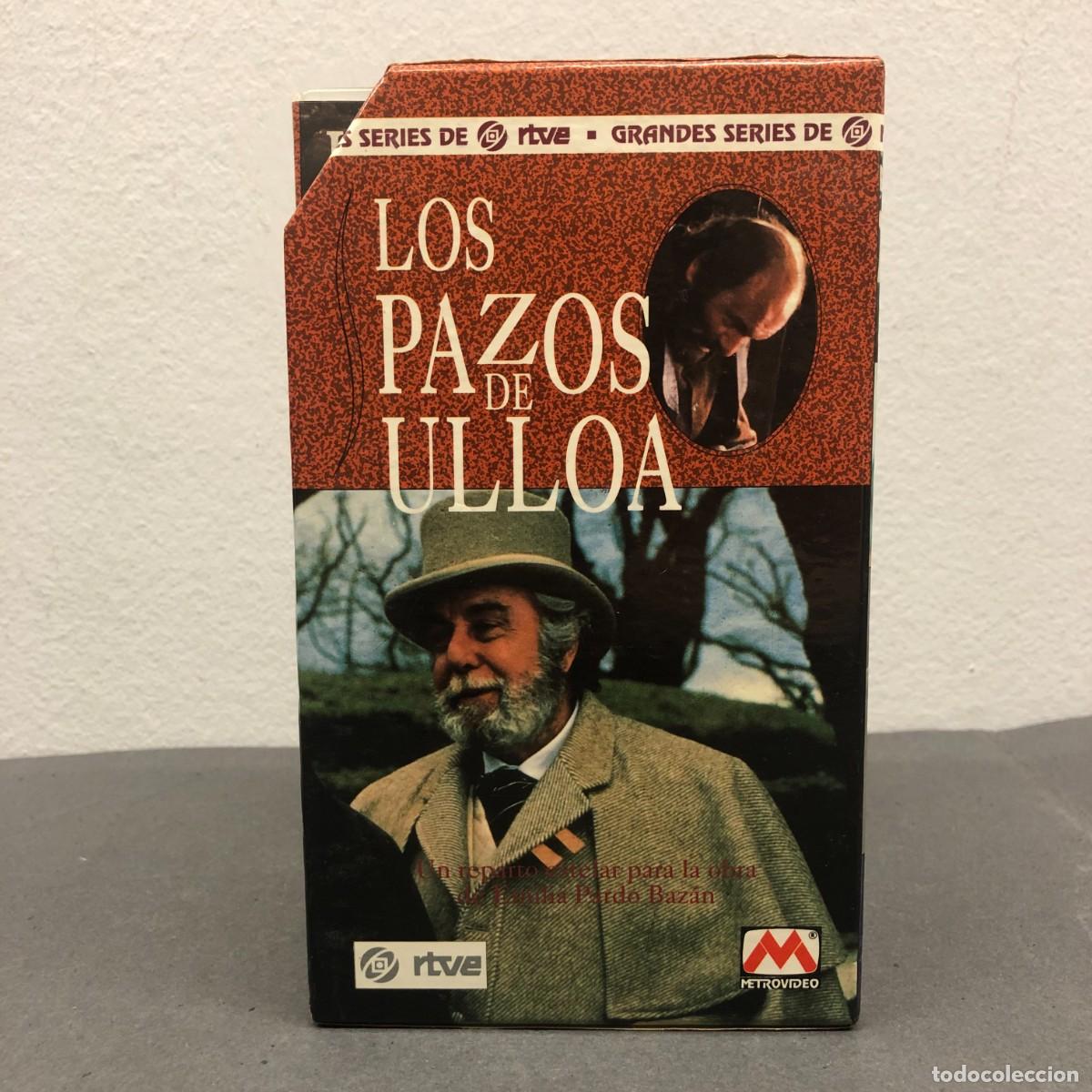 Cine: LOS PAZOS DE ULLOA - EMILIA PARDO BAZ&Aacute;N - LOTE 3 VHS - 4 CAP&Iacute;TULOS - RTVE - METROVIDEO - 70032 / 800