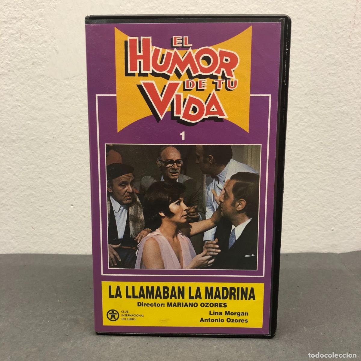 Cine: LA LLAMABAN LA MADRINA - MARIANO OZORES - VHS - EL HUMOR DE TU VIDA, N&ordm;1 - 90 MIN / 804